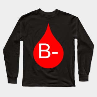 blood type Long Sleeve T-Shirt